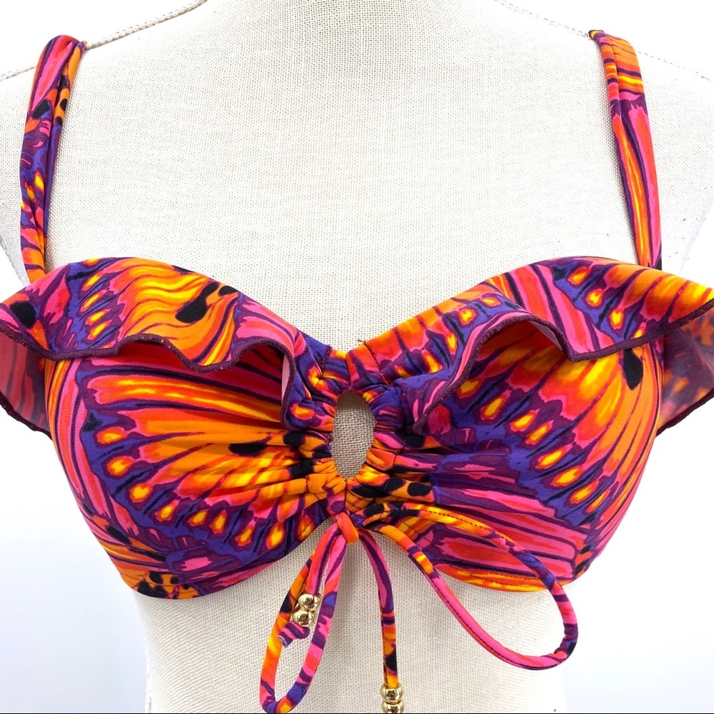 JANTZEN  tropical Bikini top NWT
